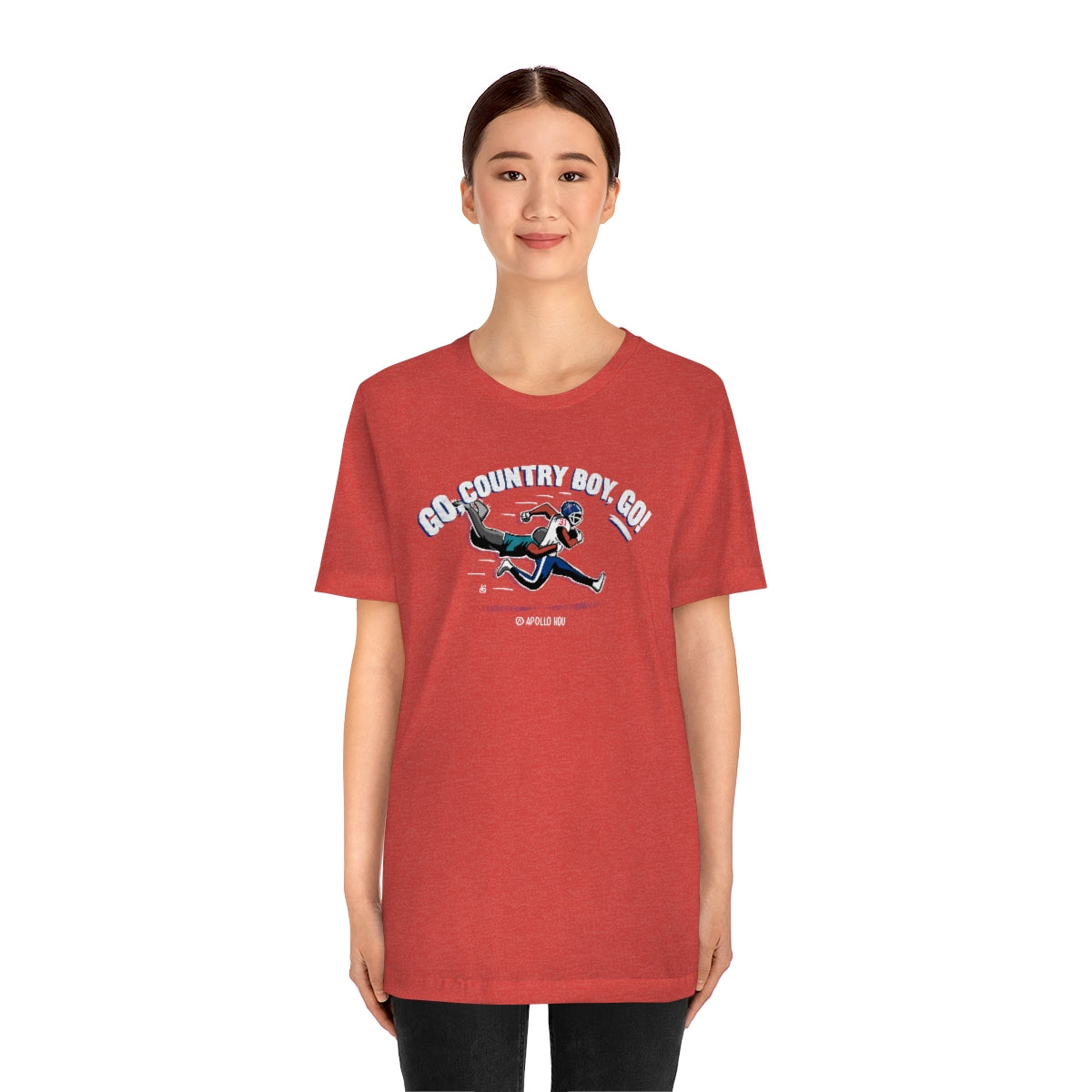 Go, Country Boy, Go! Unisex Jersey Tee
