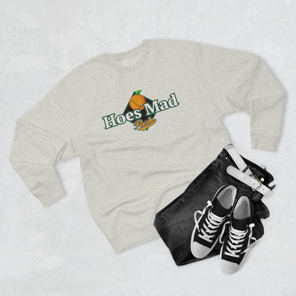 Hoes Mad Premium Crewneck Sweatshirt