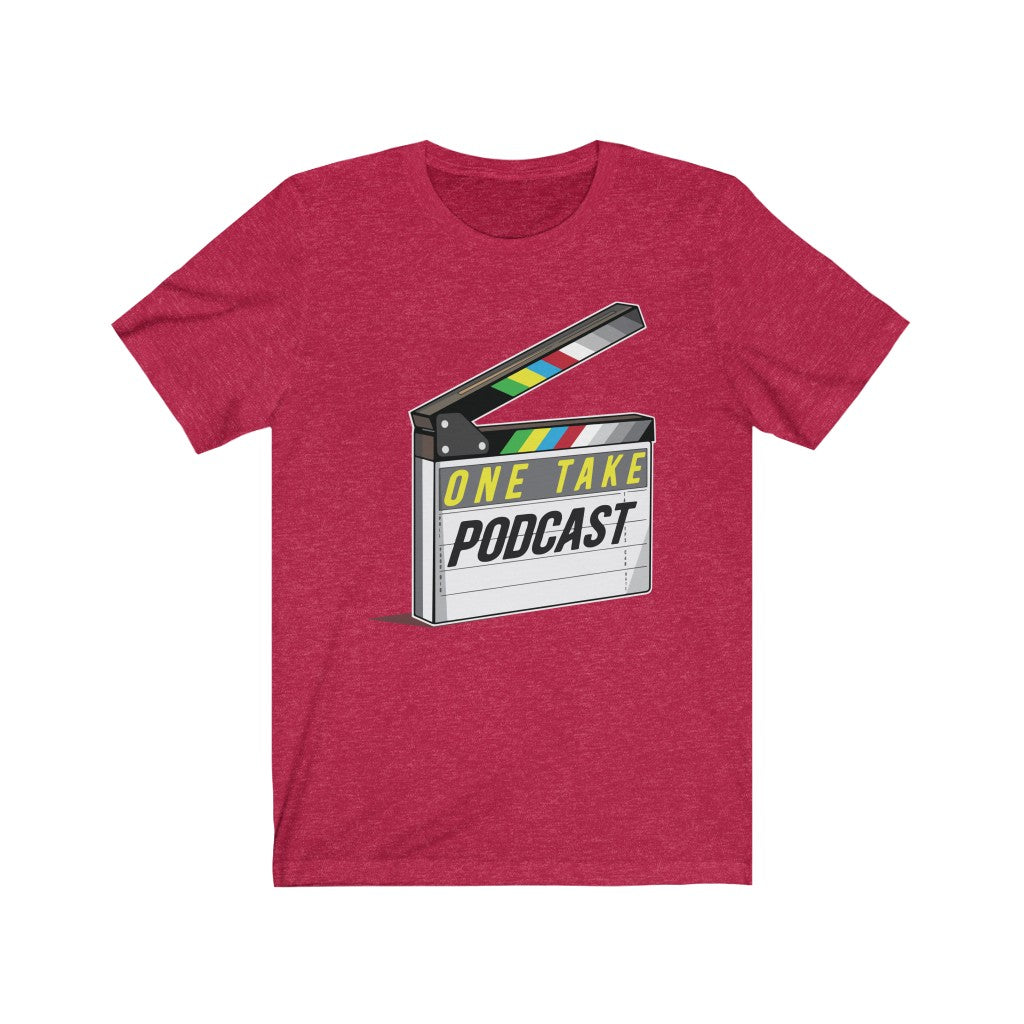 One Take Podcast Unisex Jersey Short Sleeve Tee