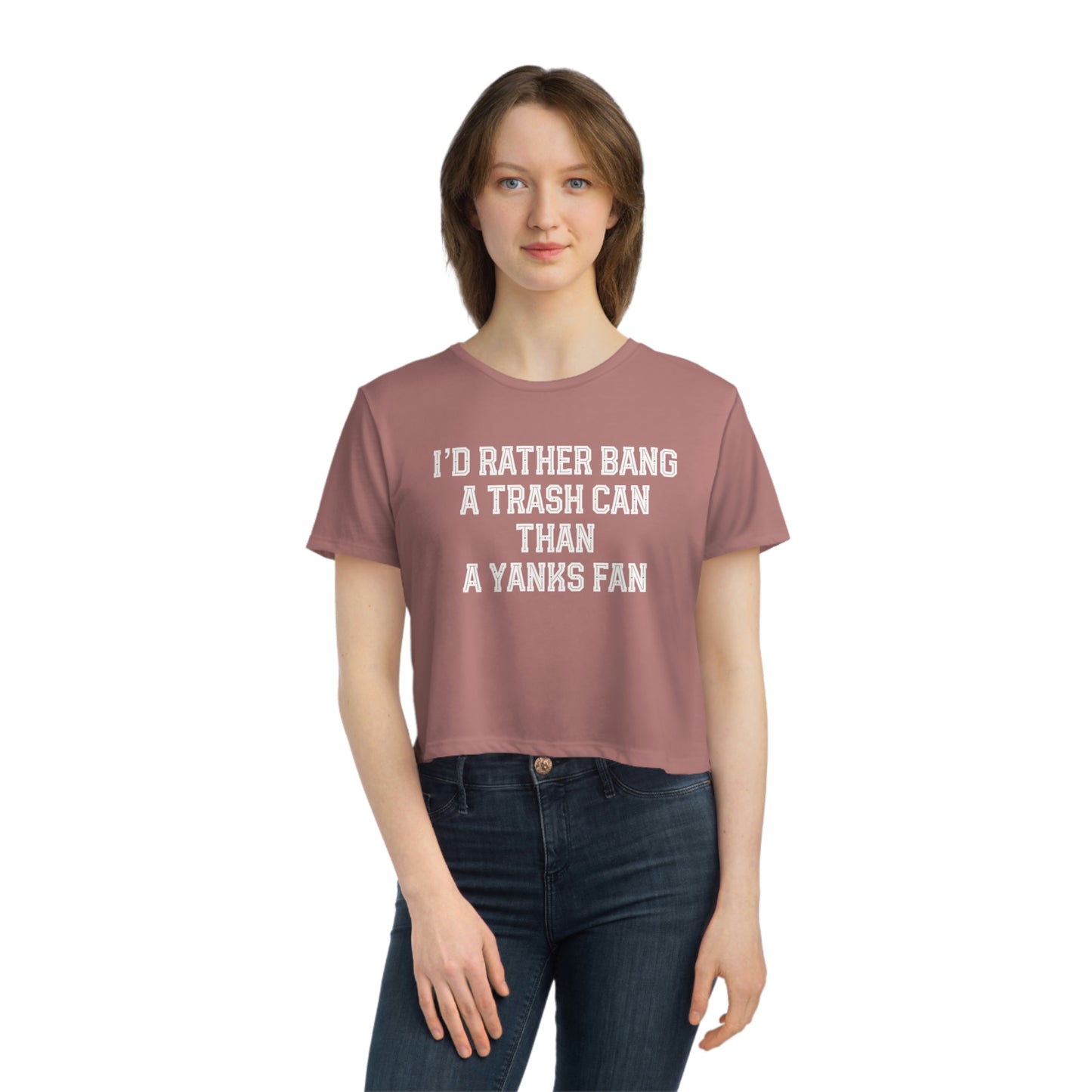 I’d Rather Cropped Tee