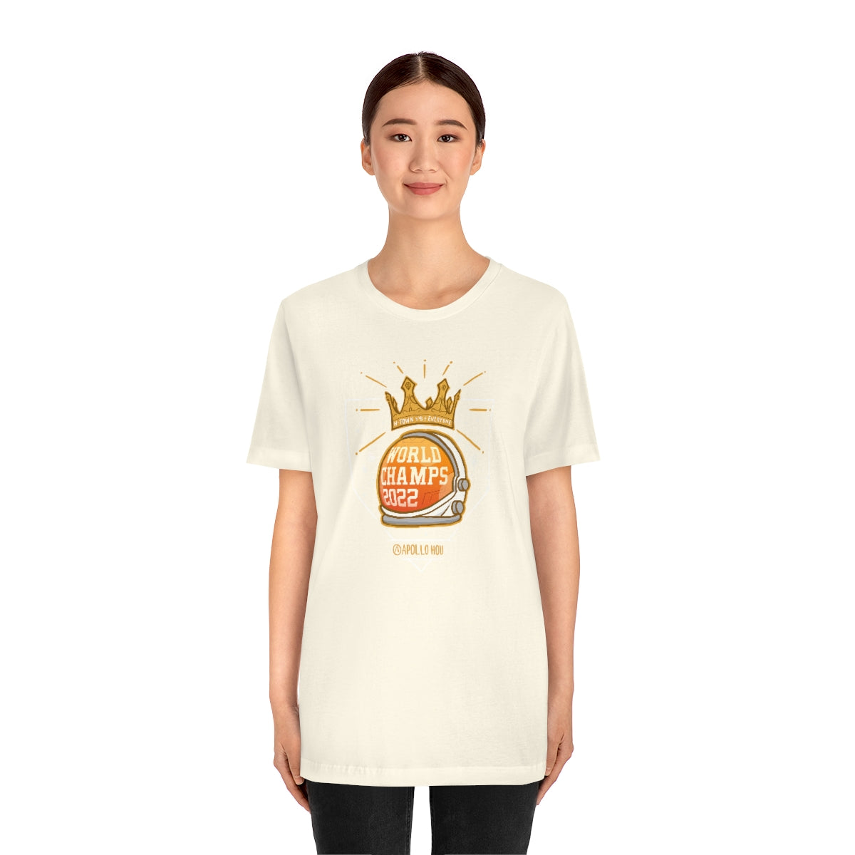 World Champs 2022 Spaceman Helmet Unisex Jersey Tee