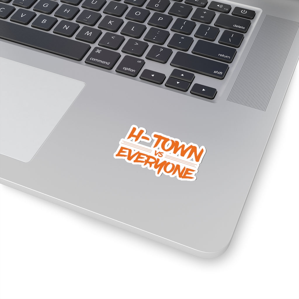 H-Town vs Everyone Kiss-Cut Sticker