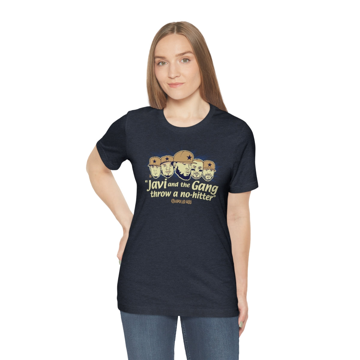 "Javi and the GANG throw a no-hitter" Unisex Jersey Tee