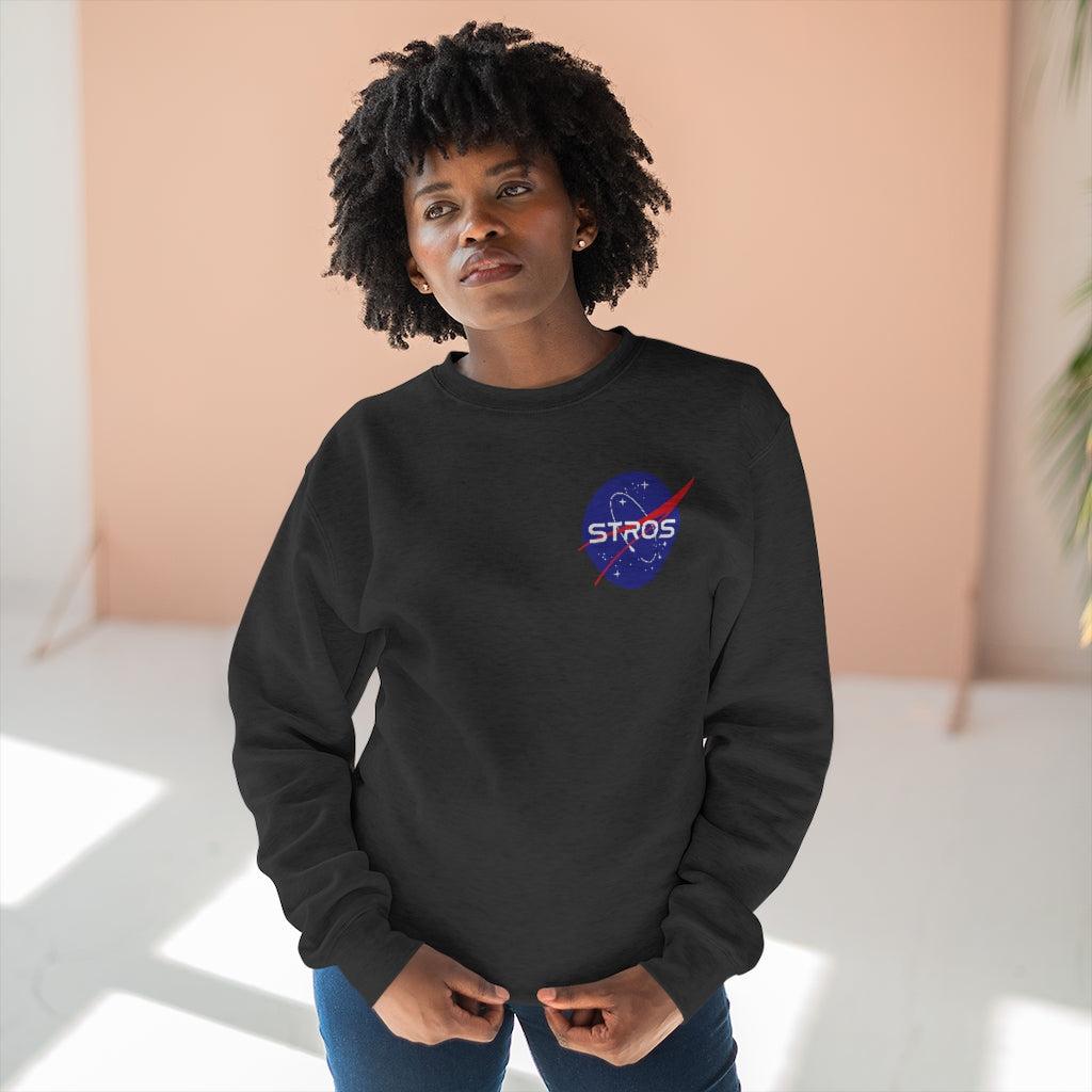 STROS Space Program Unisex Premium Crewneck Sweatshirt