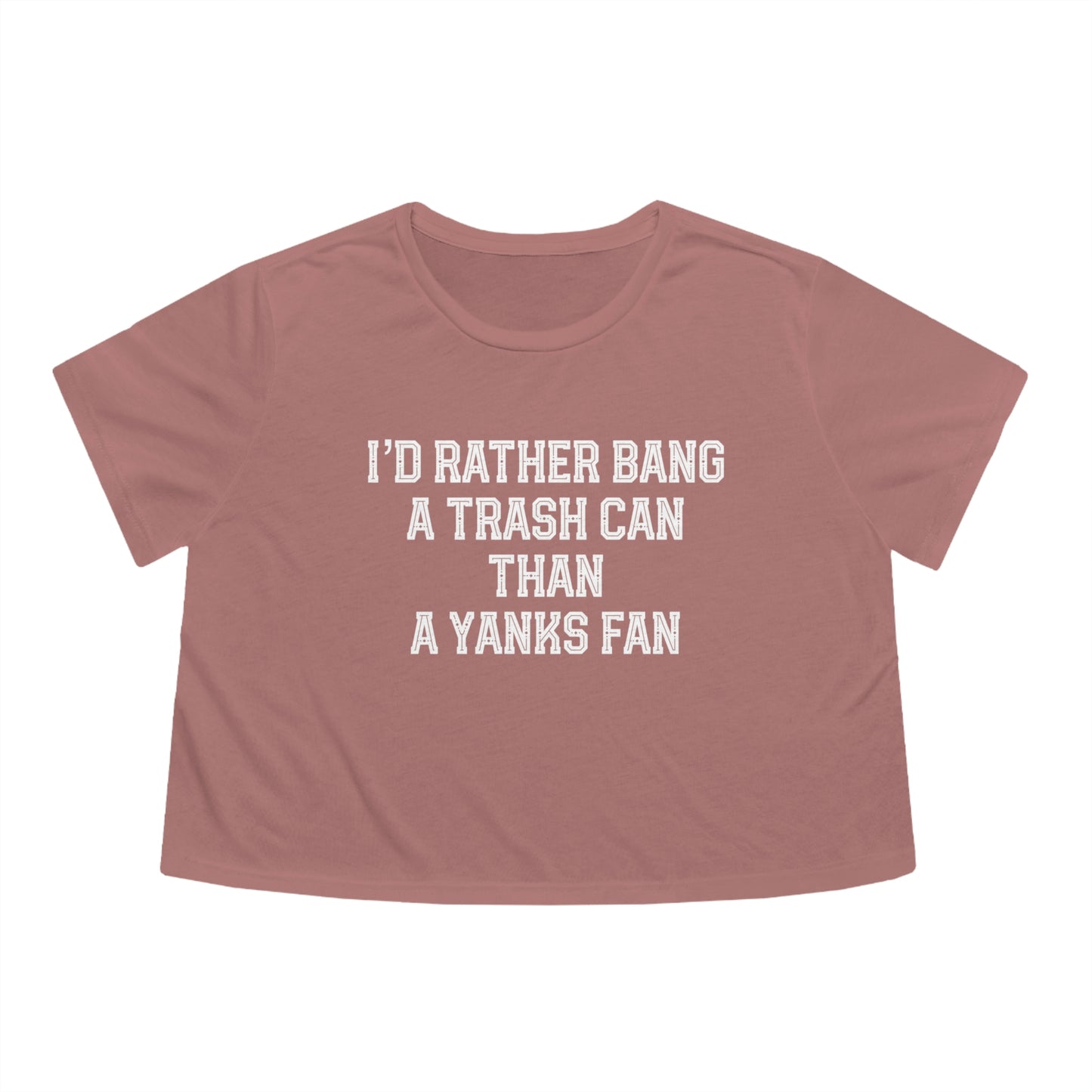 I’d Rather Cropped Tee