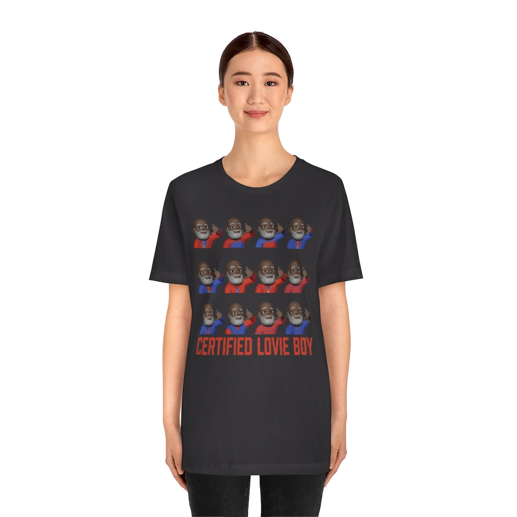 Certified Lovie Boy Unisex Jersey Short Sleeve Tee