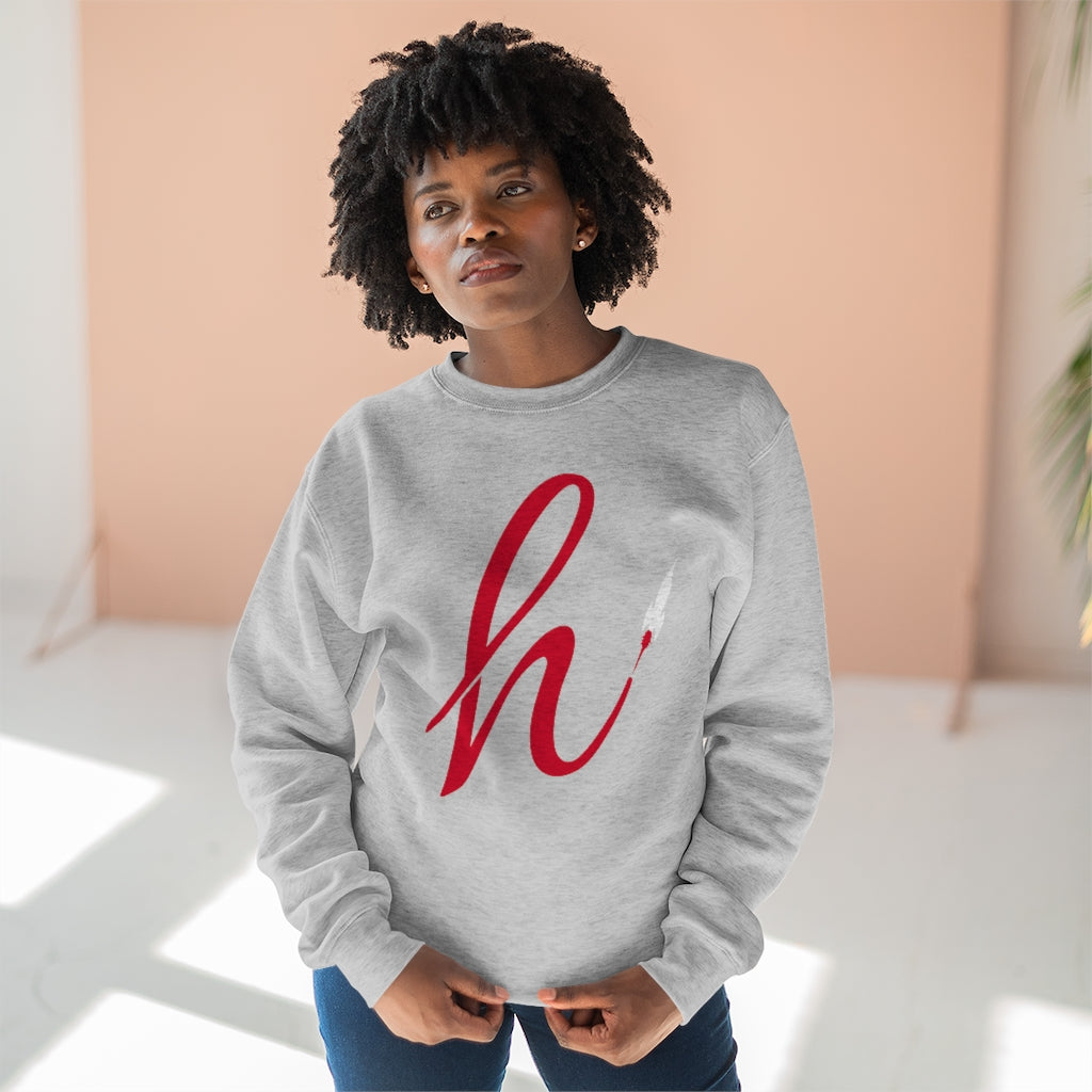 Red H Rocket Premium Crewneck Sweatshirt
