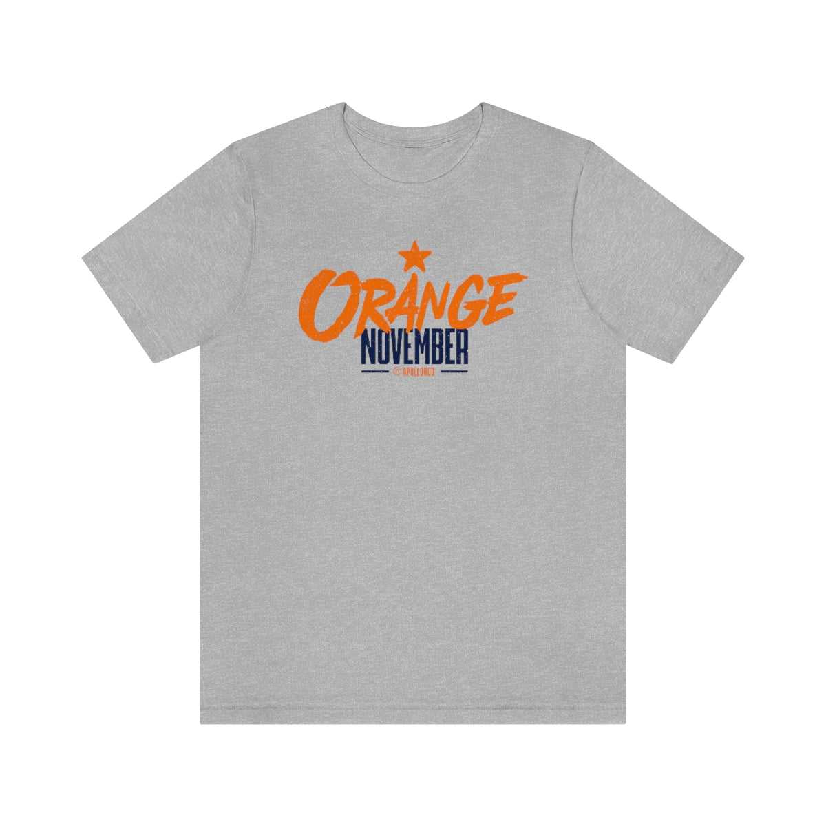 Orange November Unisex Jersey Tee