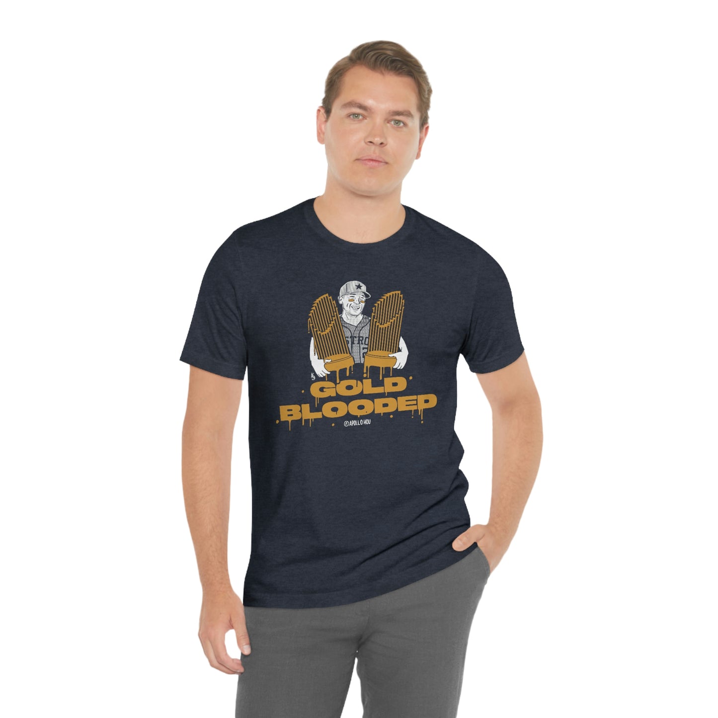 GOLD BLOODED Unisex Jersey Tee