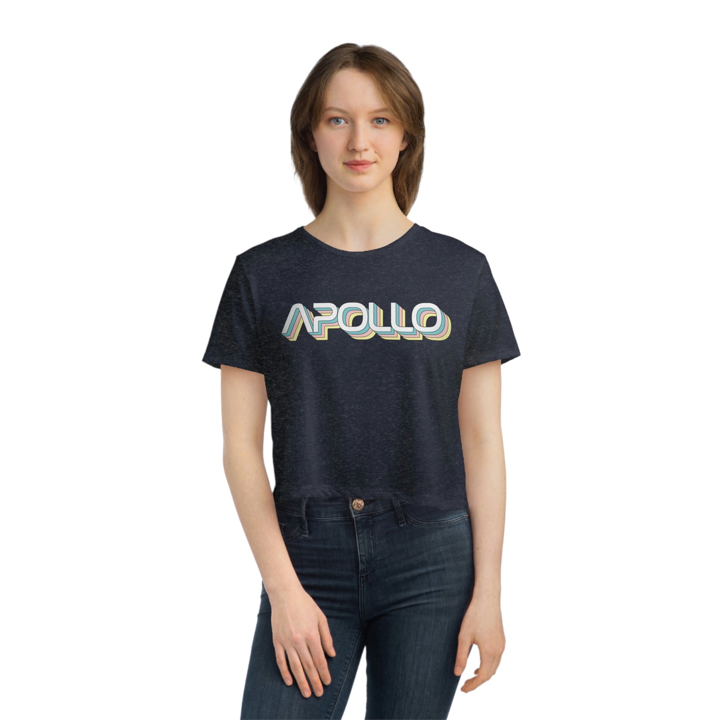 Apollo Pastel Cropped Tee