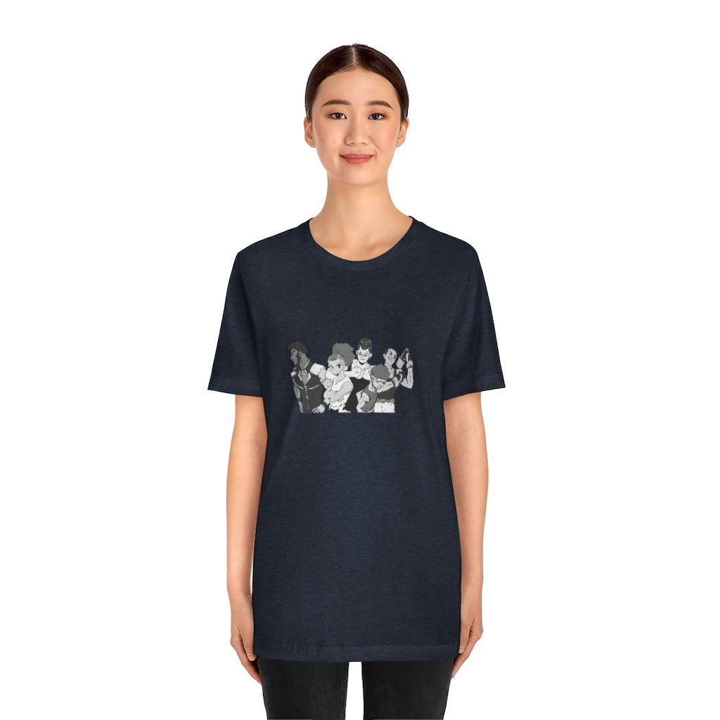 Rokketo Anime Unisex Jersey Tee