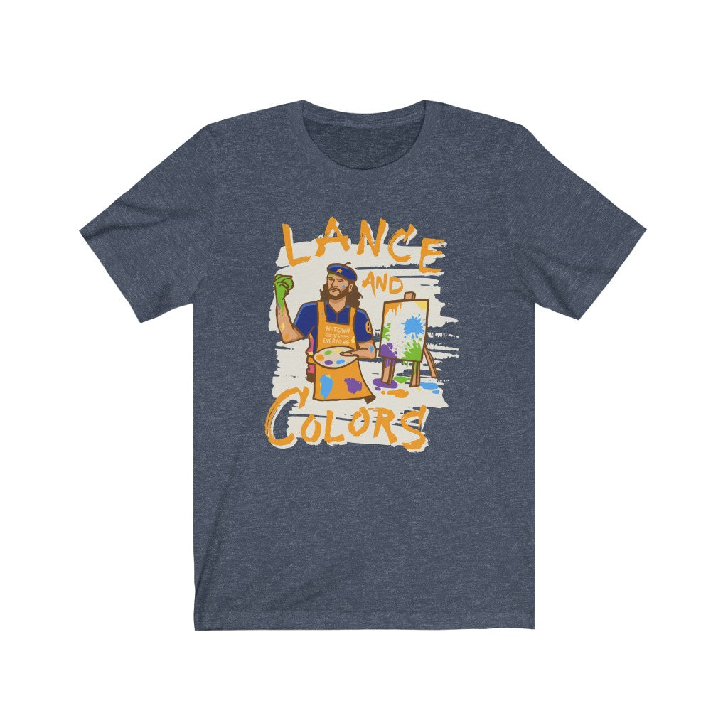 Lance and Colors Unisex Jersey Short Sleeve Tee