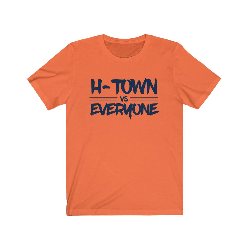 H-Town vs Everyone Alt Colors Unisex Jersey Short Sleeve Tee