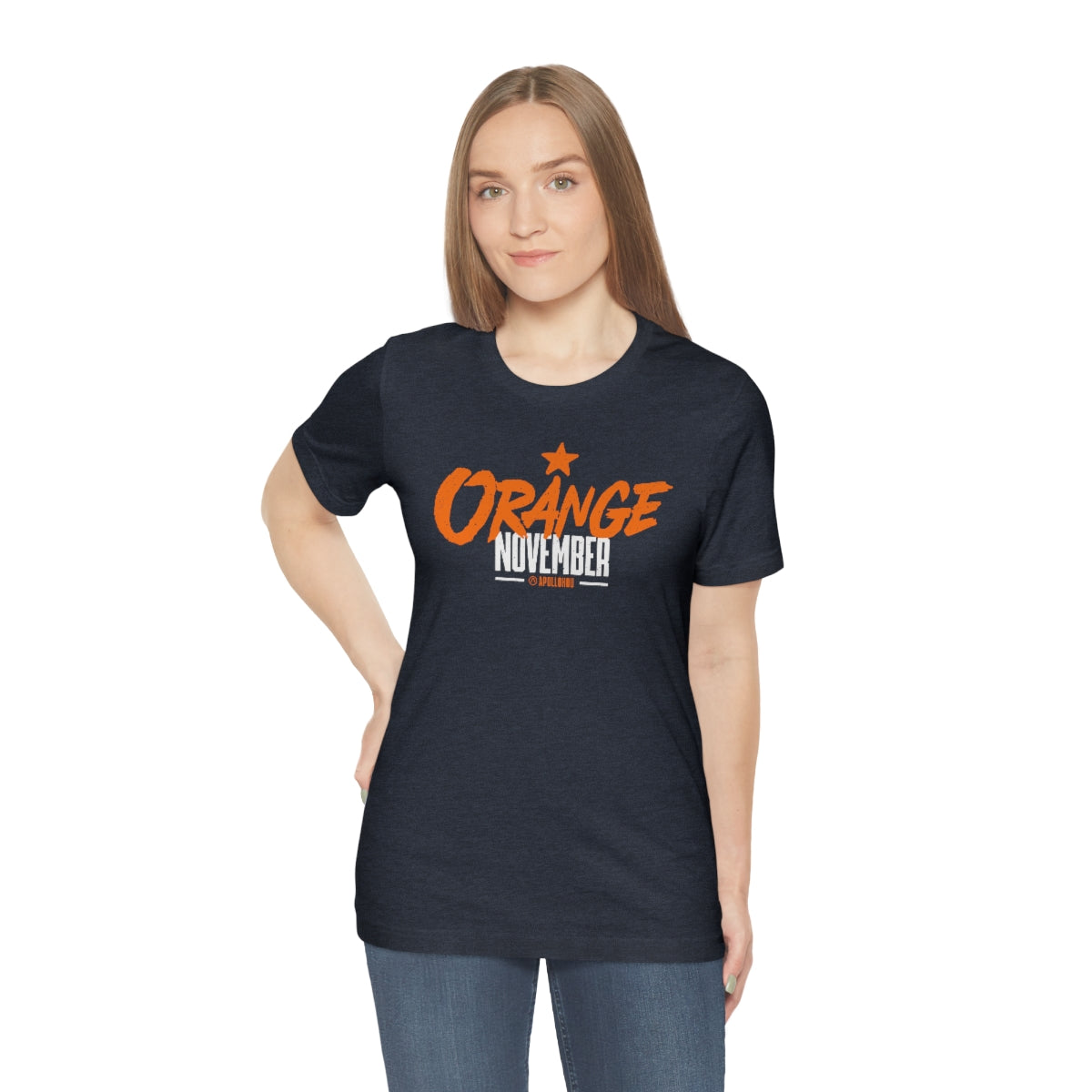 Orange November Unisex Jersey Tee