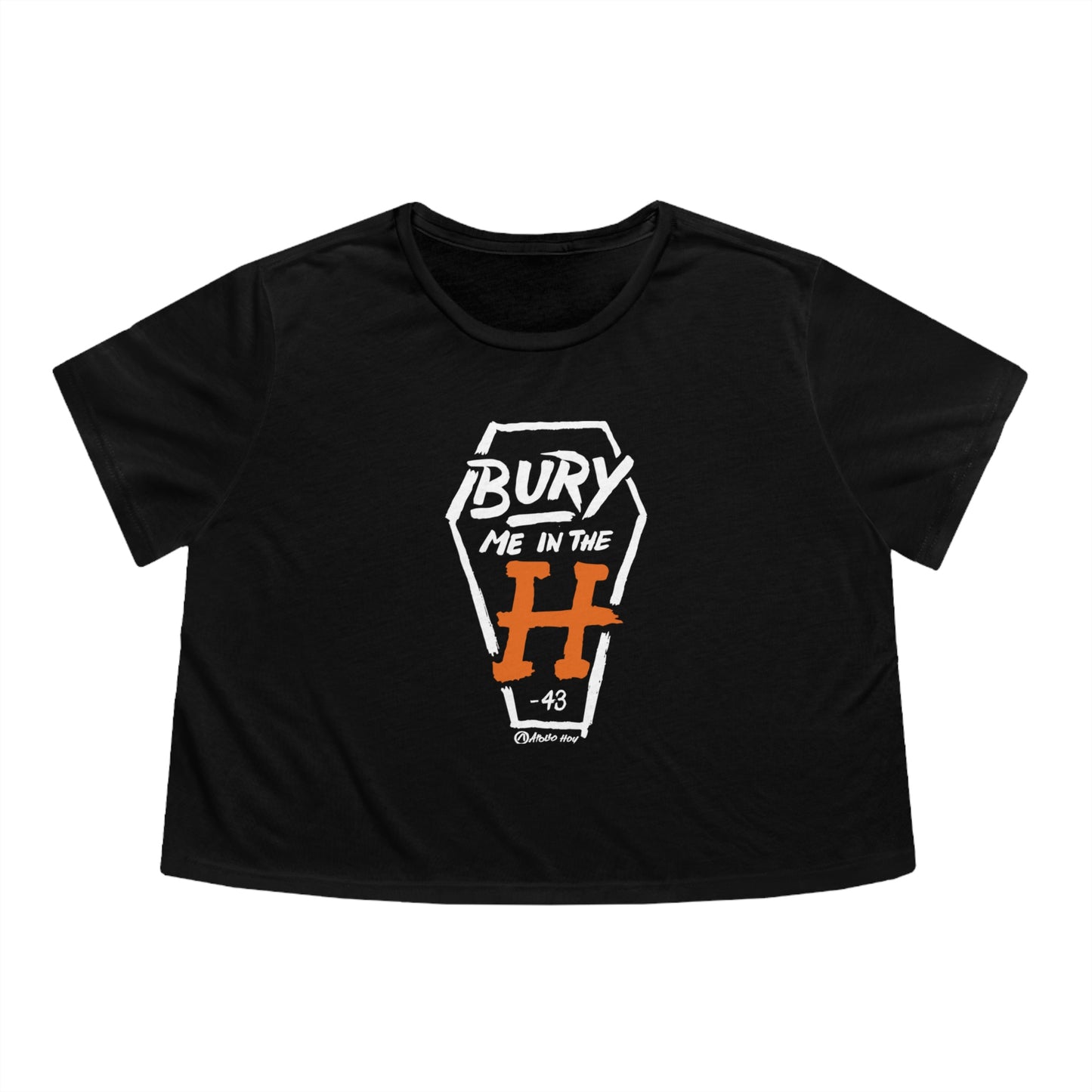 Bury Me In The H (Coffin Variant) Cropped Tee
