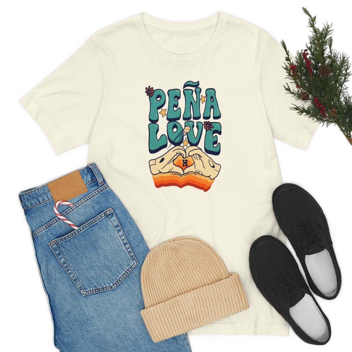 Peña Love Unisex Jersey Tee
