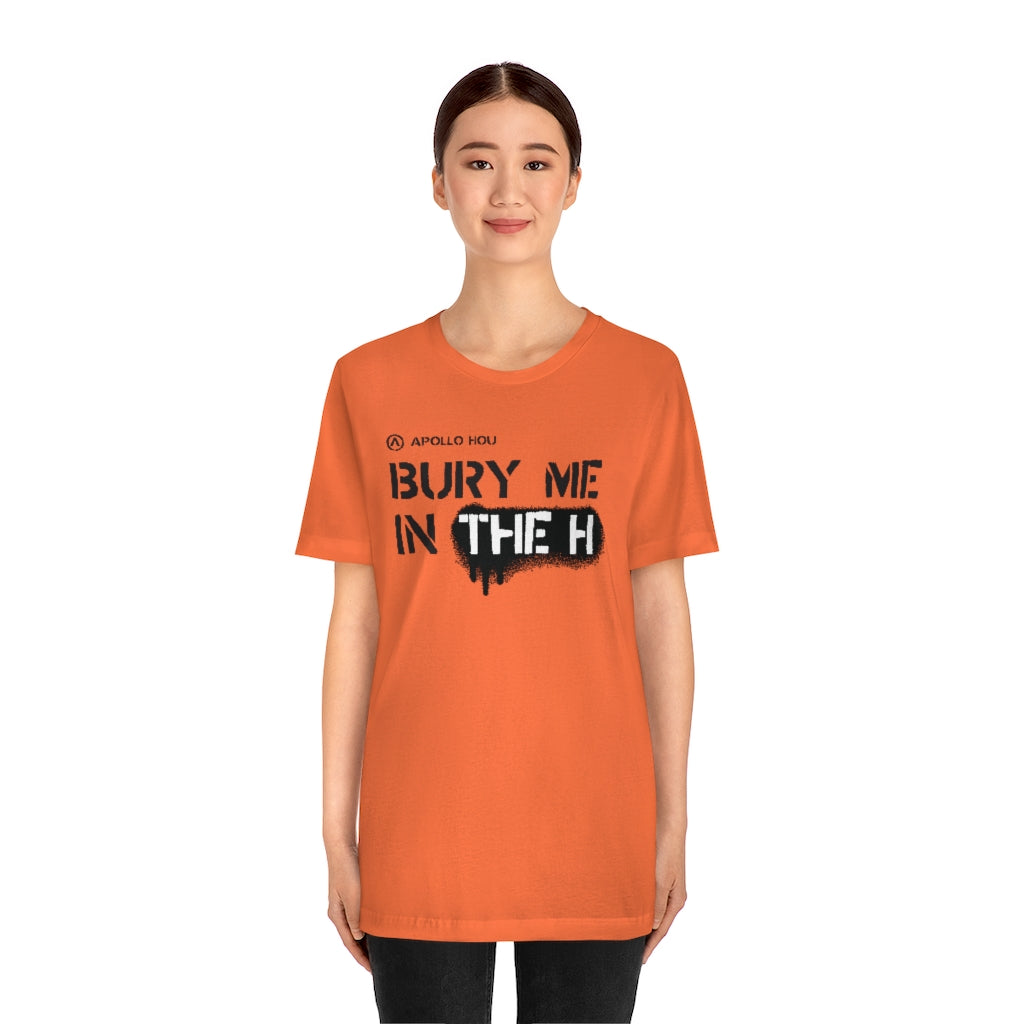 LIMITED ITEM* Bury me in the H (Stencil Variant) Unisex Jersey Short-Sleeve Tee