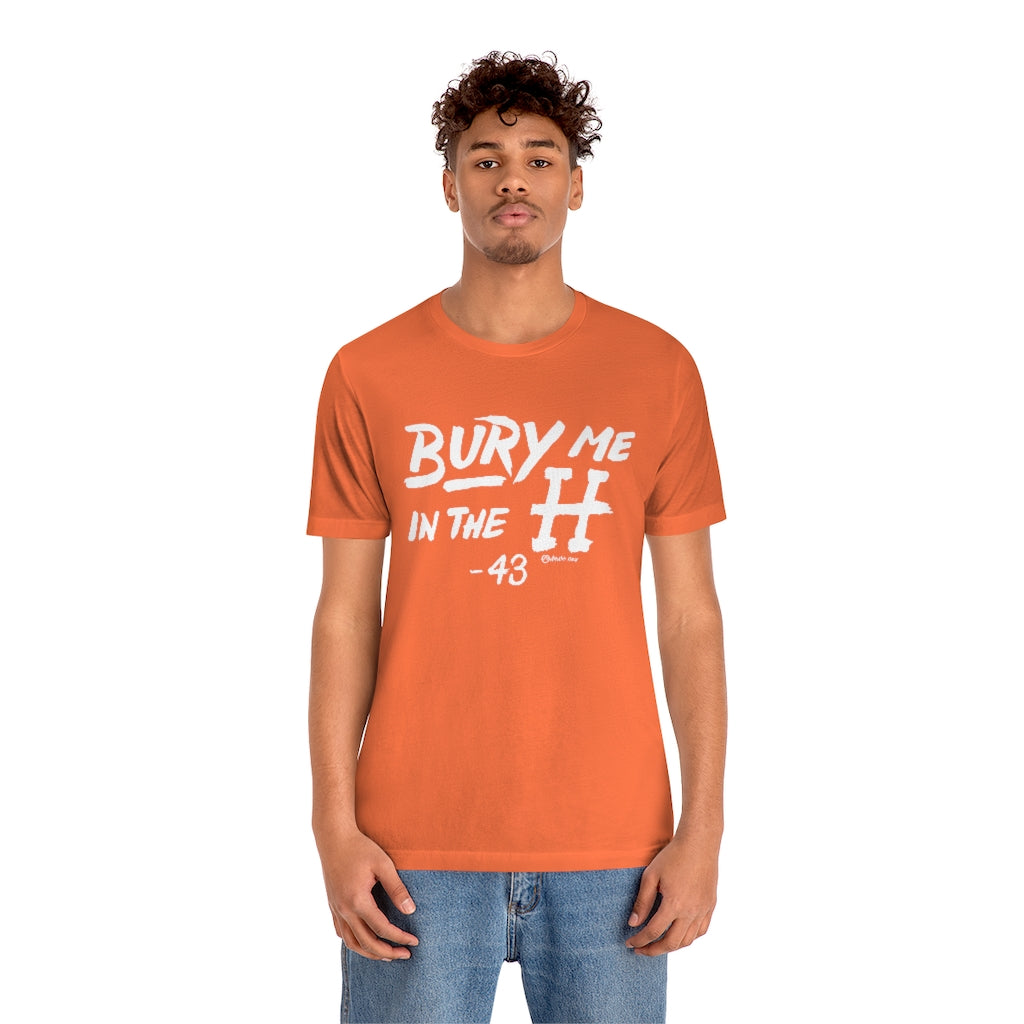 Bury Me In The H Unisex Jersey Short-Sleeve Tee