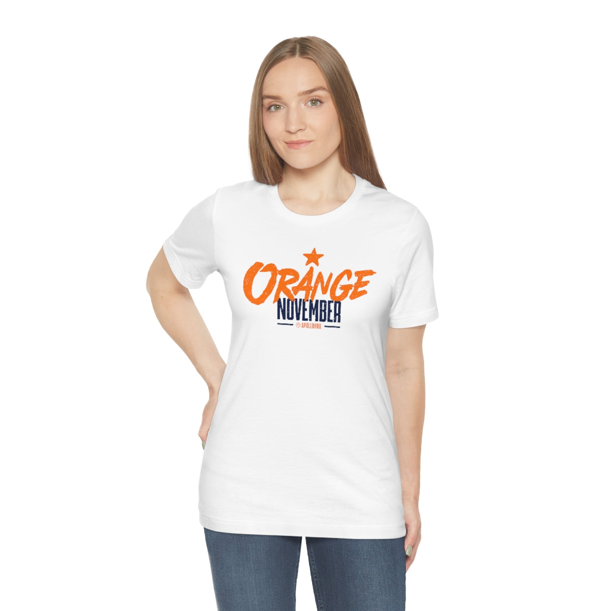 Orange November Unisex Jersey Tee