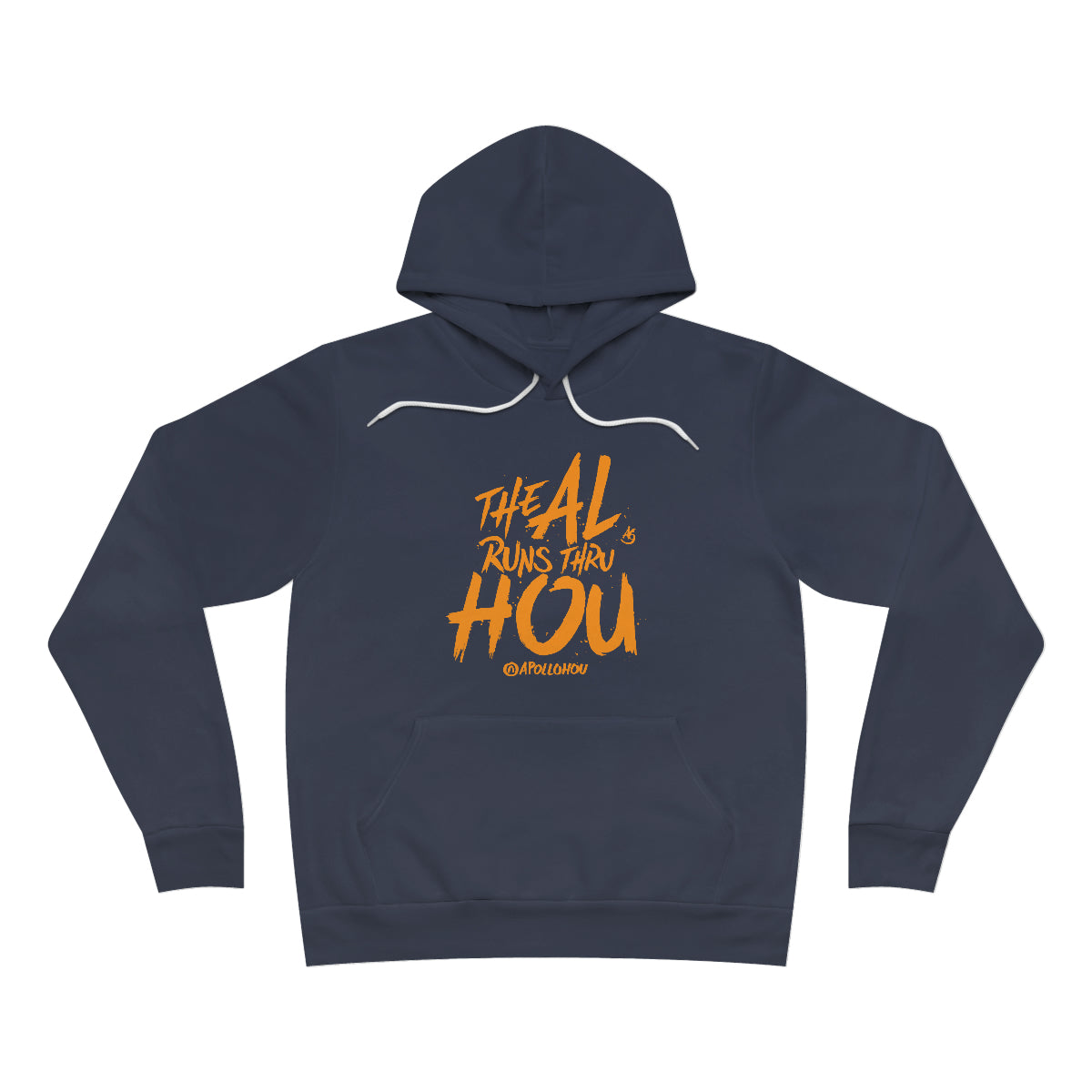 The AL Runs Thru HOU Pullover Hoodie