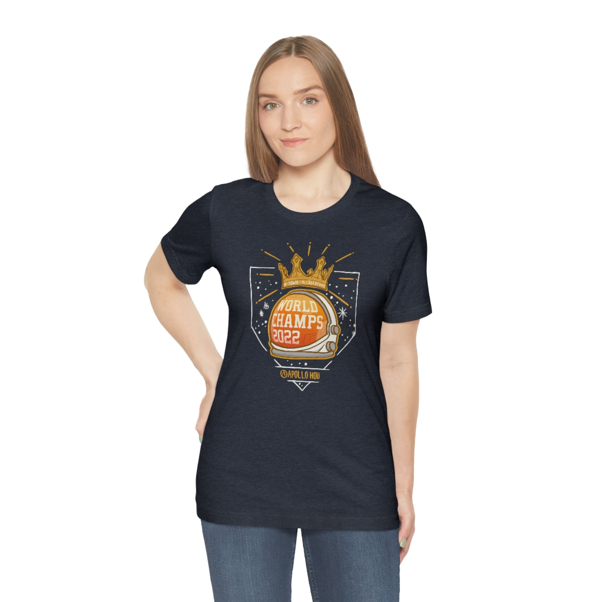 World Champs 2022 Spaceman Helmet Unisex Jersey Tee