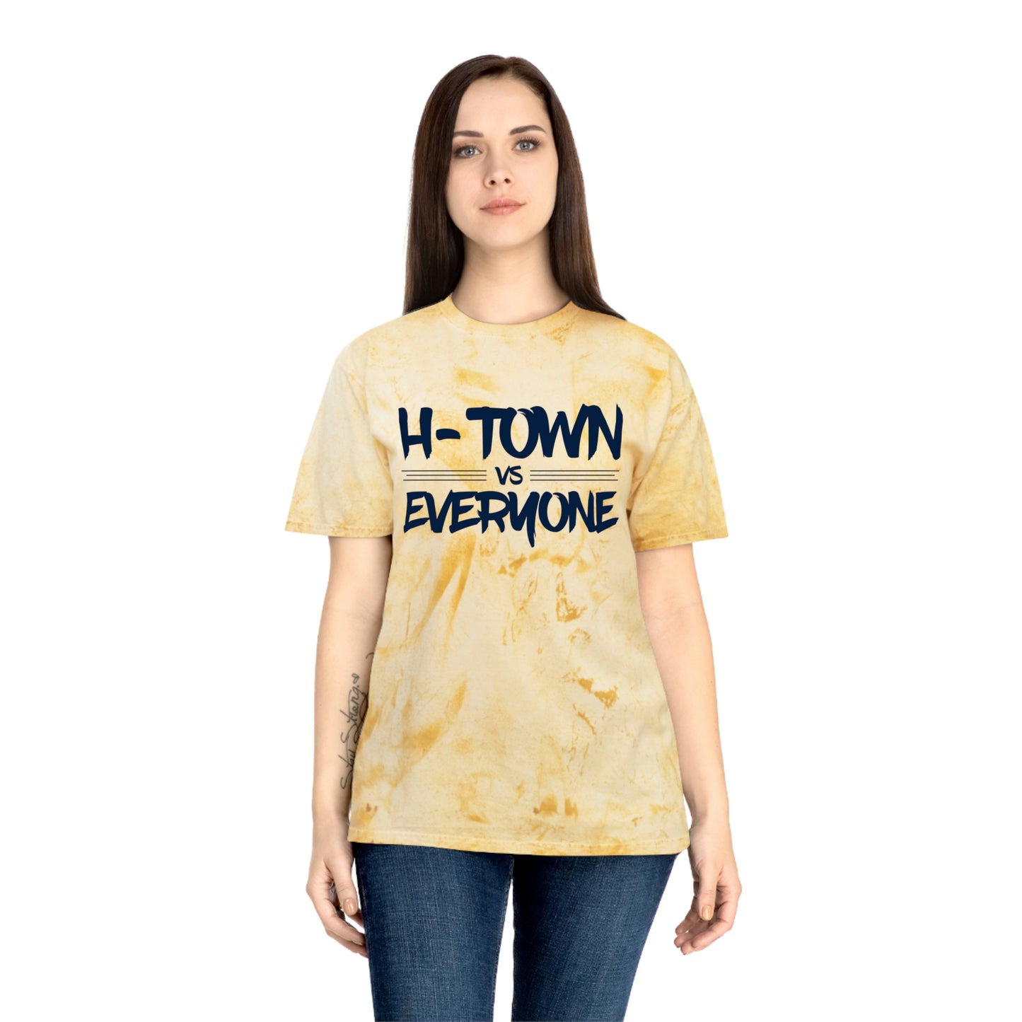 H-Town vs Everyone Unisex Color Blast T-Shirt