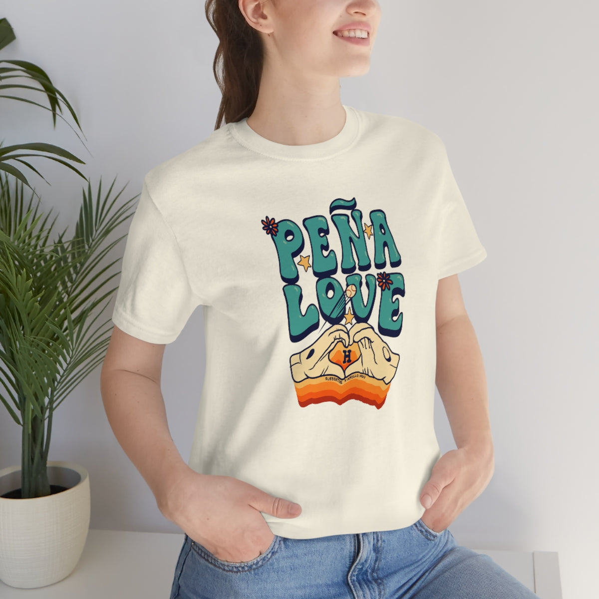 Peña Love Unisex Jersey Tee