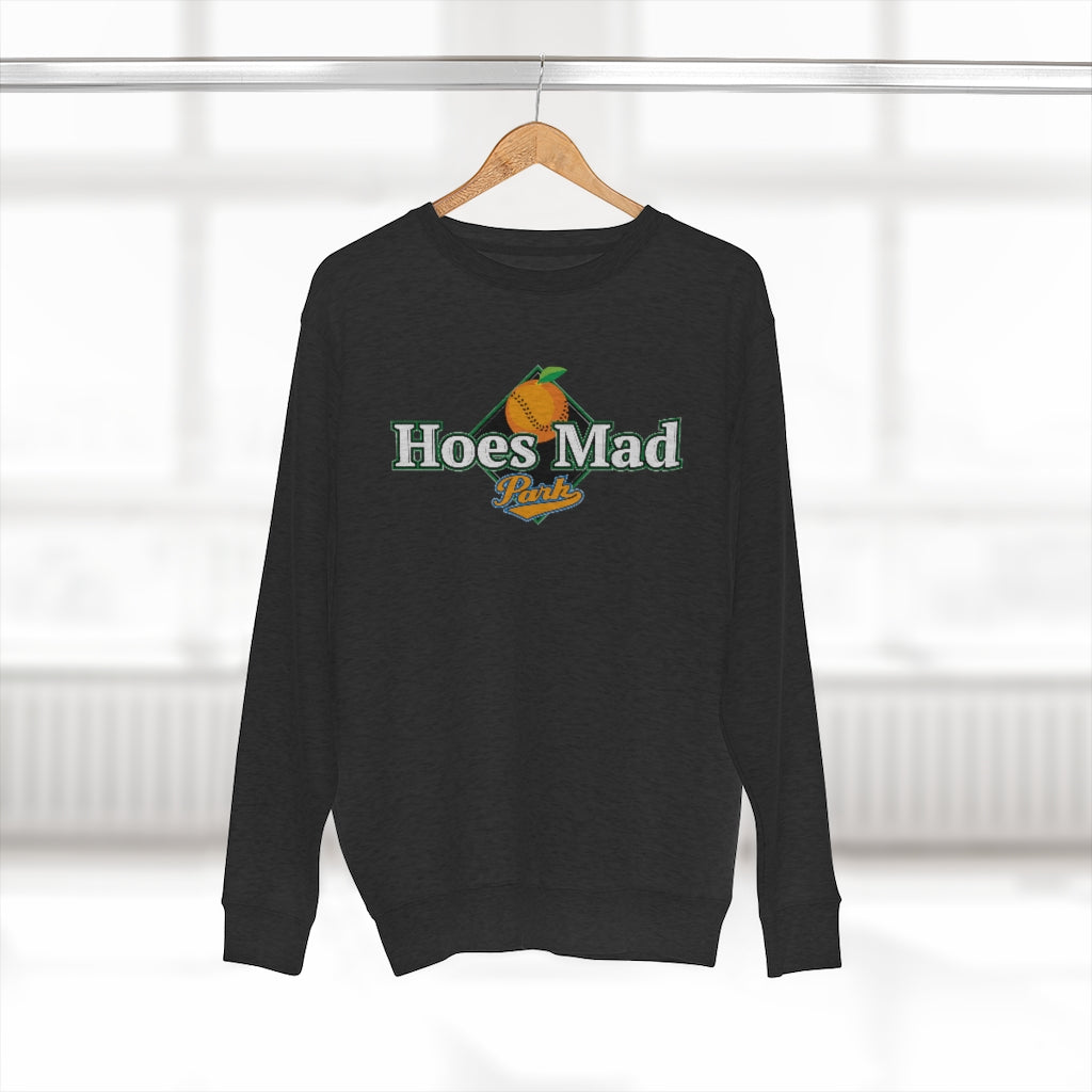Hoes Mad Premium Crewneck Sweatshirt