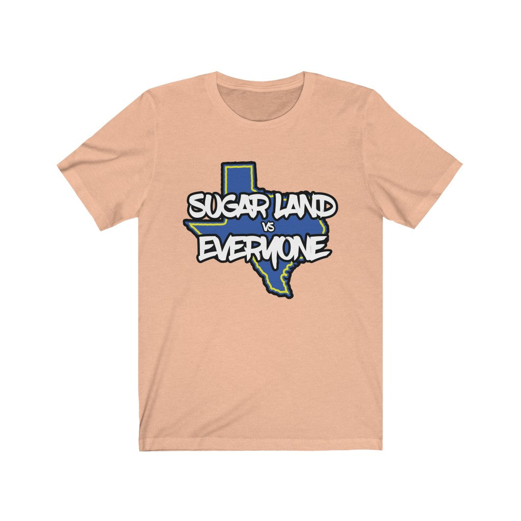 Sugar Land vs Everyone Unisex Jersey Short Sleeve Tee
