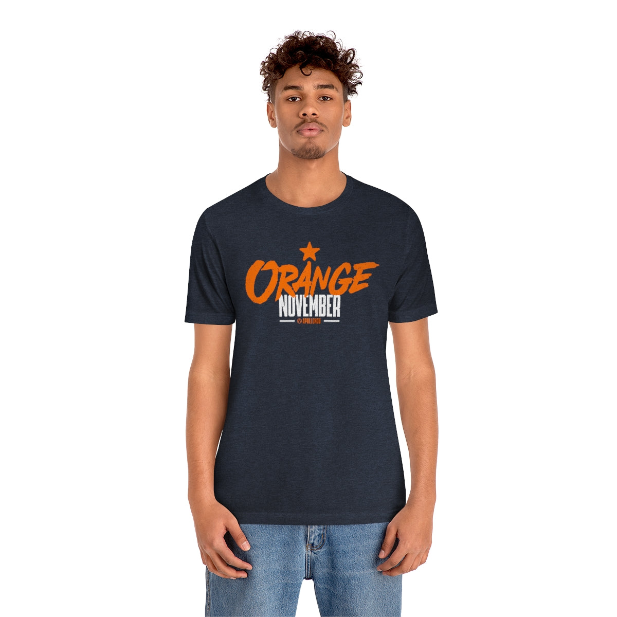 Orange November Unisex Jersey Tee