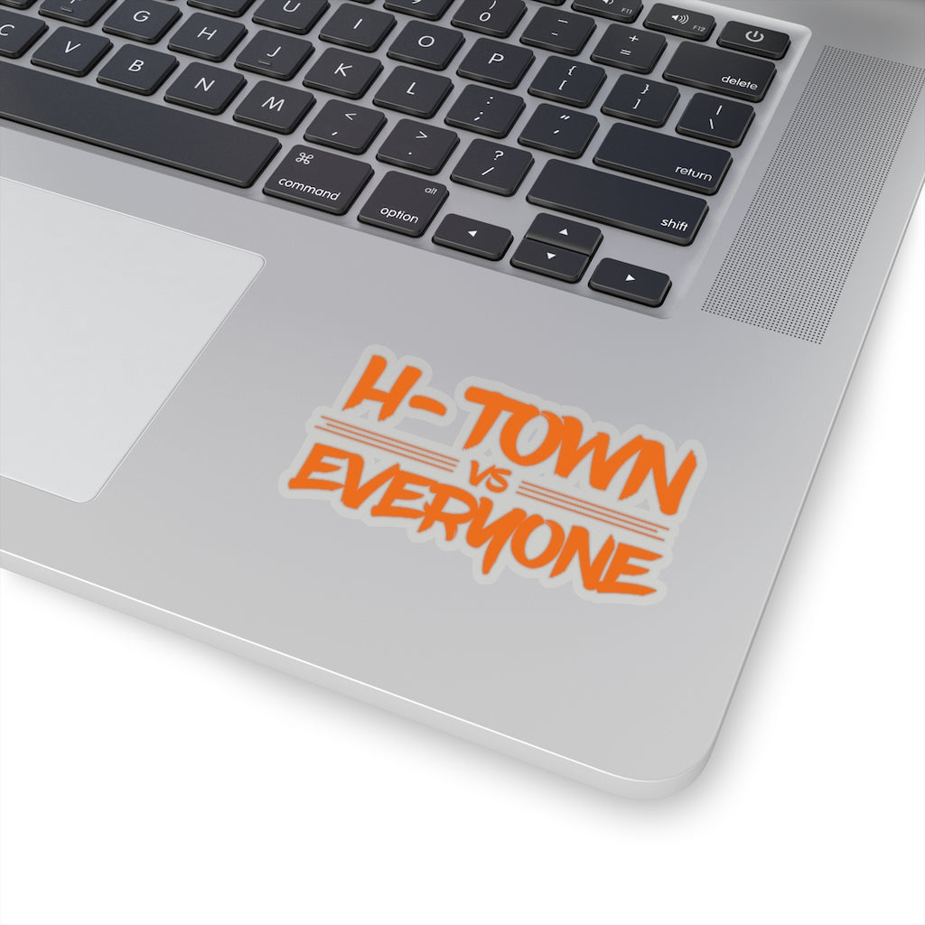 H-Town vs Everyone Kiss-Cut Sticker