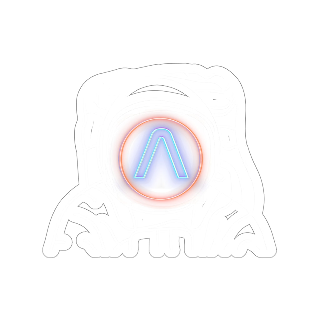 Apollo Spaceman Kiss-Cut Sticker