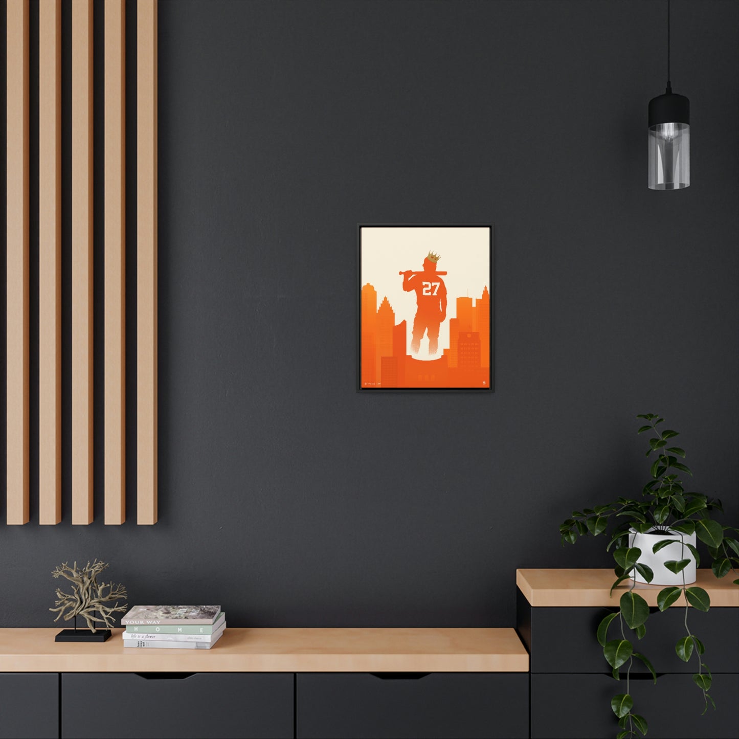 El Gigante - Premium Canvas Wrap with Vertical Frame