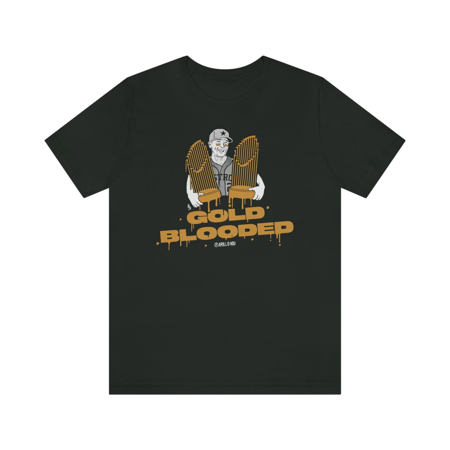 GOLD BLOODED Unisex Jersey Tee