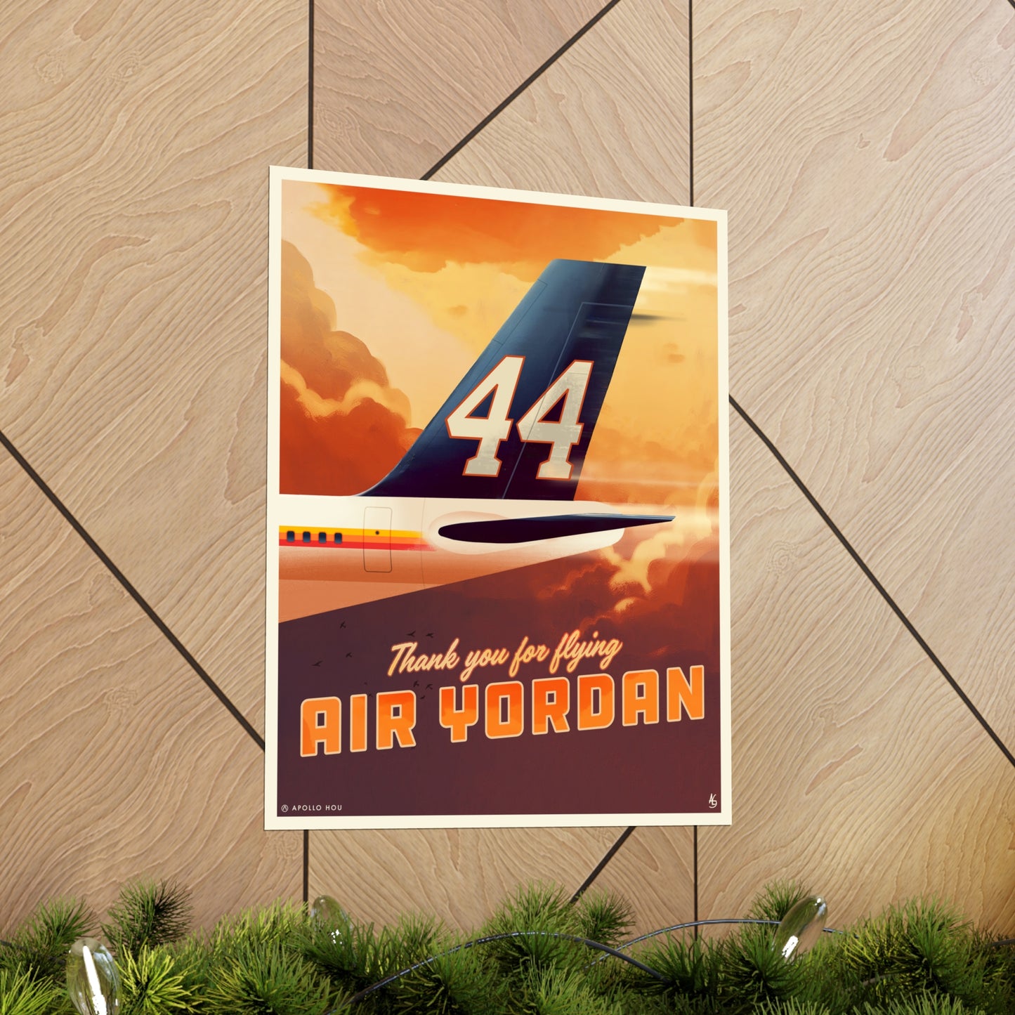"Air Yordan" - Premium Matte Vertical Print