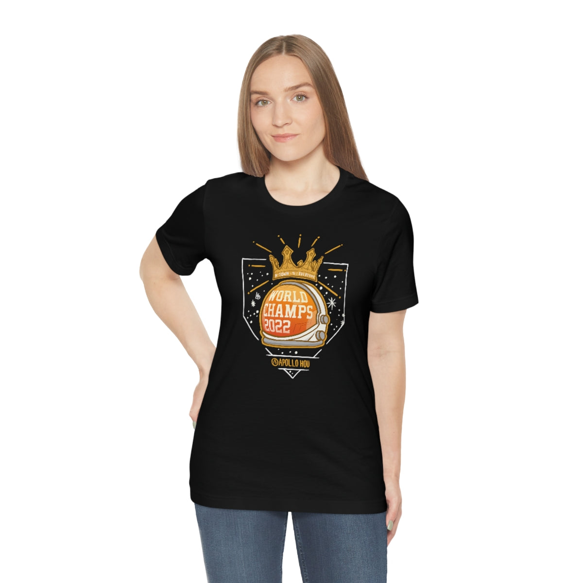 World Champs 2022 Spaceman Helmet Unisex Jersey Tee