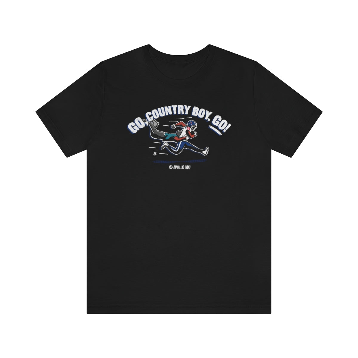 Go, Country Boy, Go! Unisex Jersey Tee