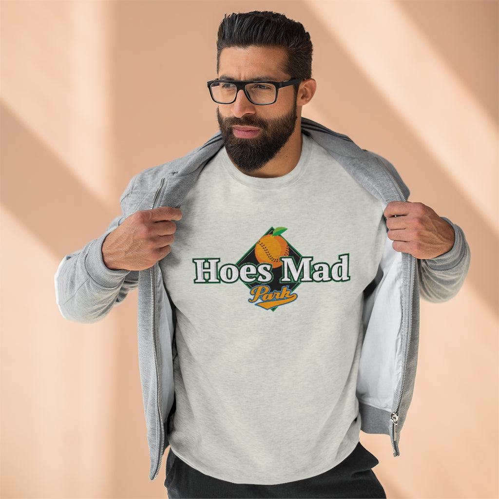 Hoes Mad Premium Crewneck Sweatshirt