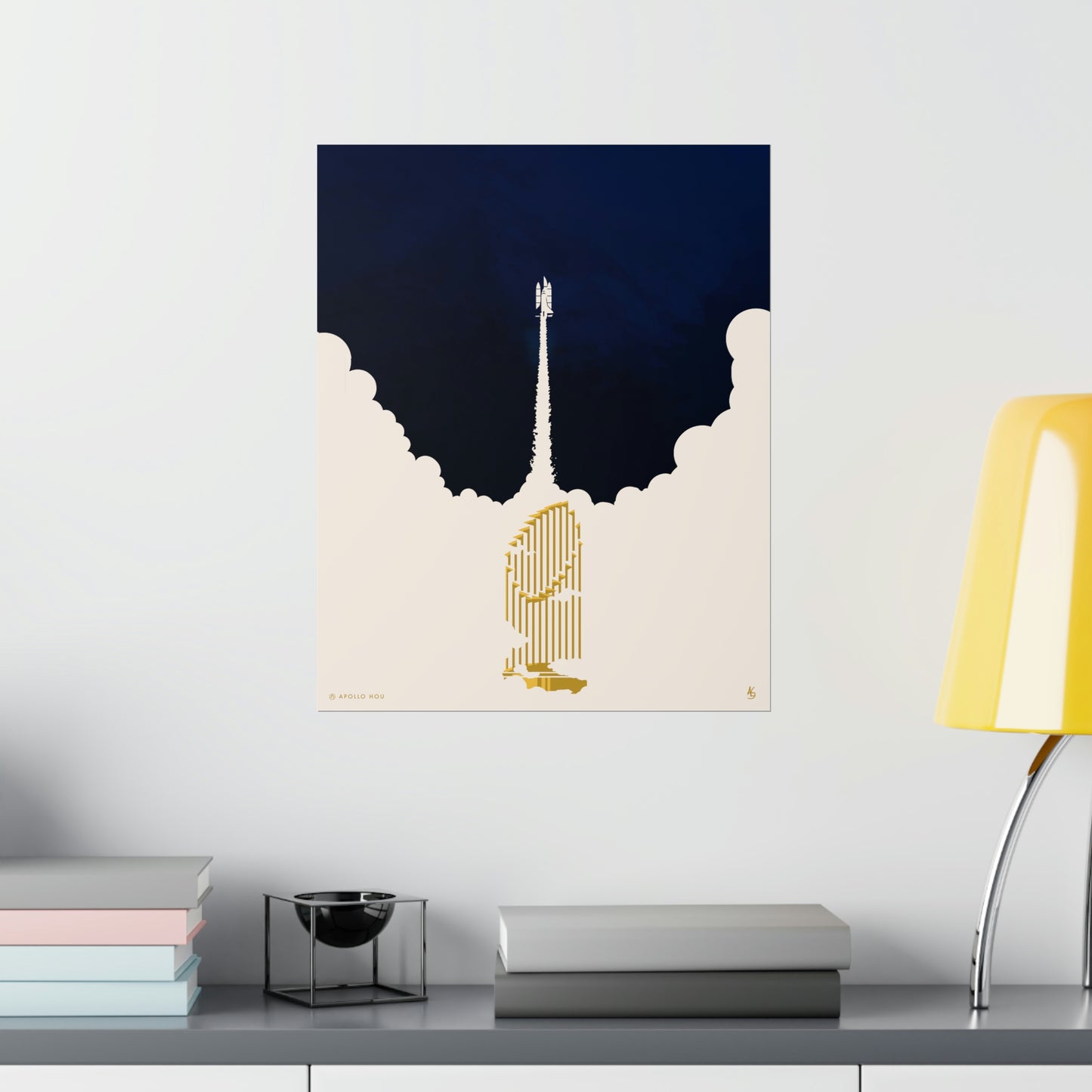 Blastoff - Premium Matte Vertical Print