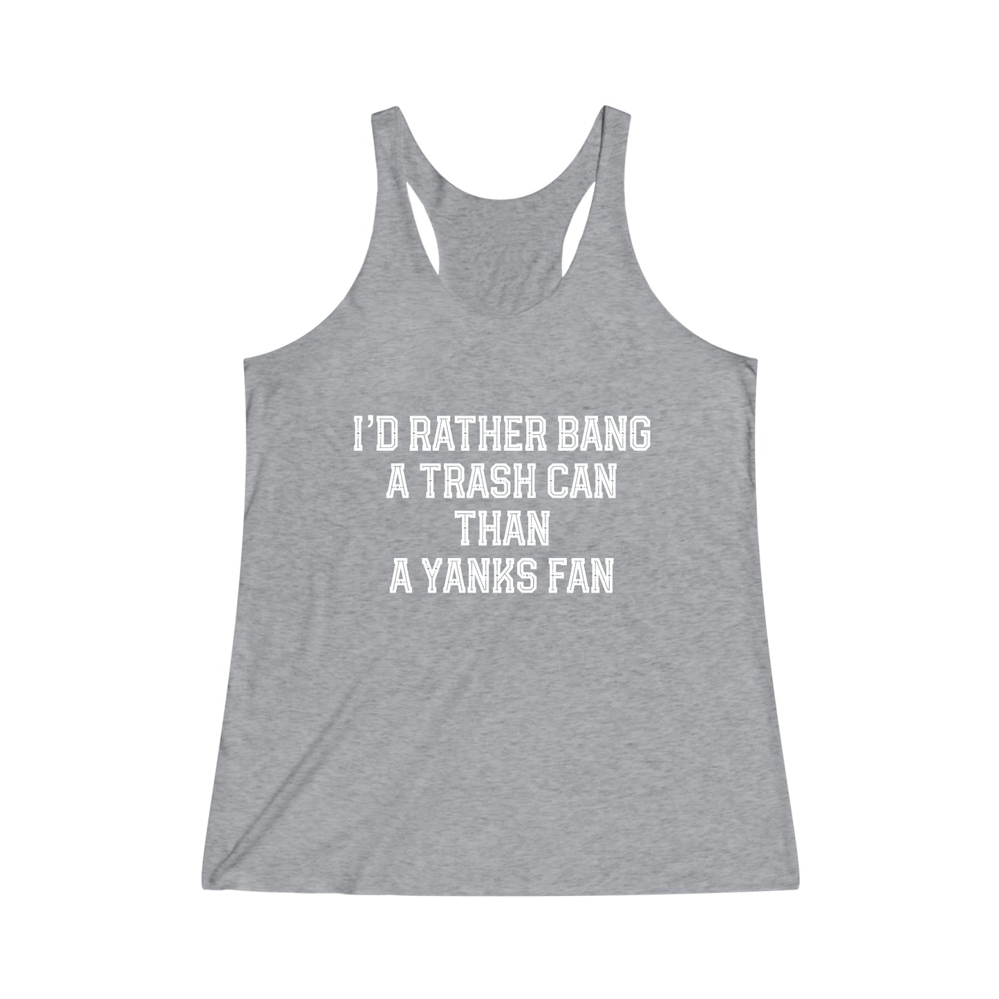 I’d Rather Women's Racerback Tank
