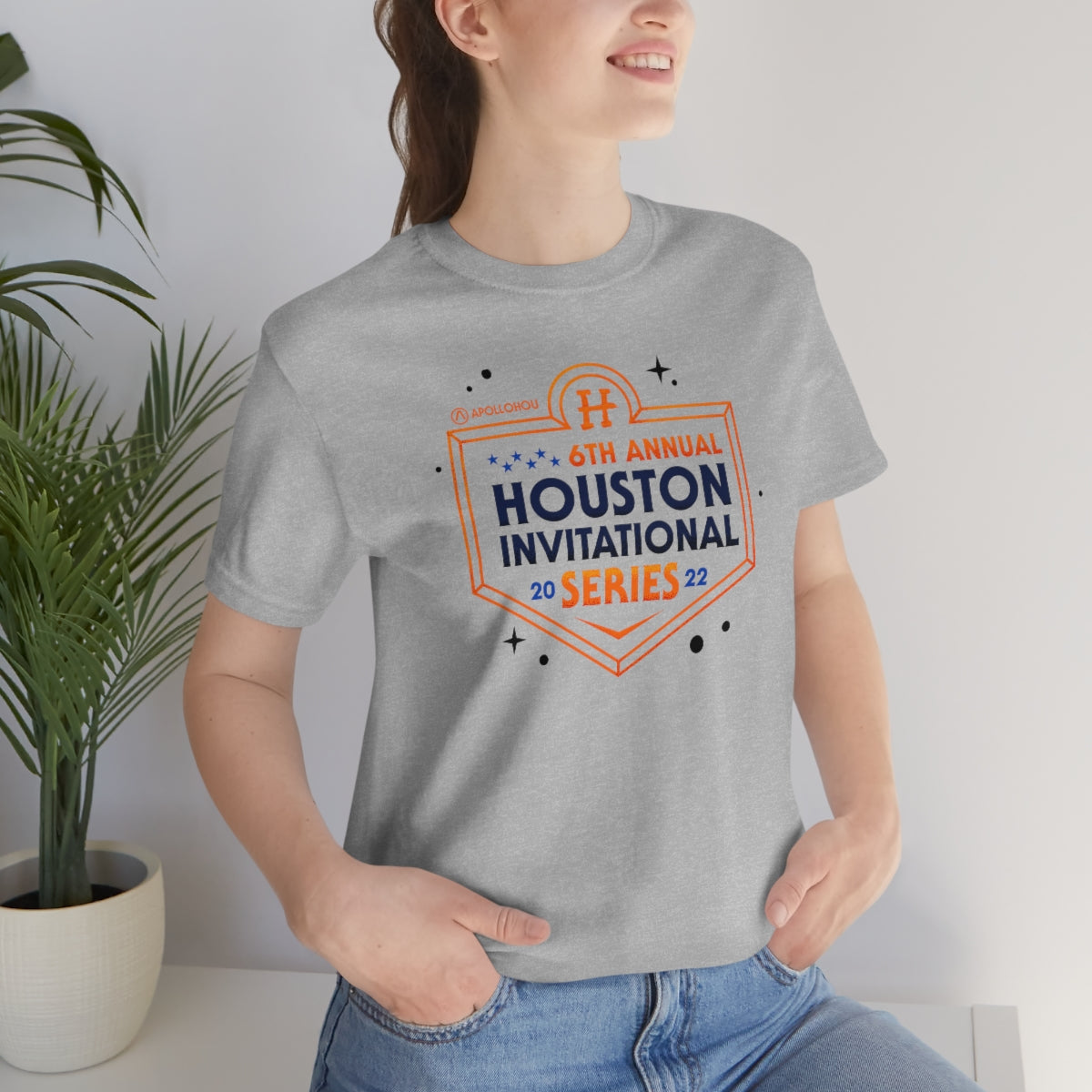6th Annual Houston Invitational Unisex Jersey Tee