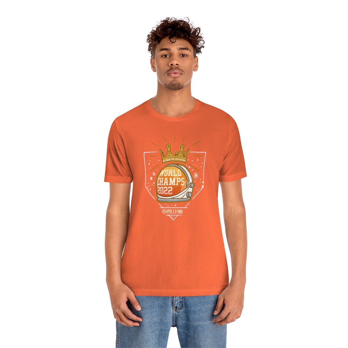 World Champs 2022 Spaceman Helmet Unisex Jersey Tee