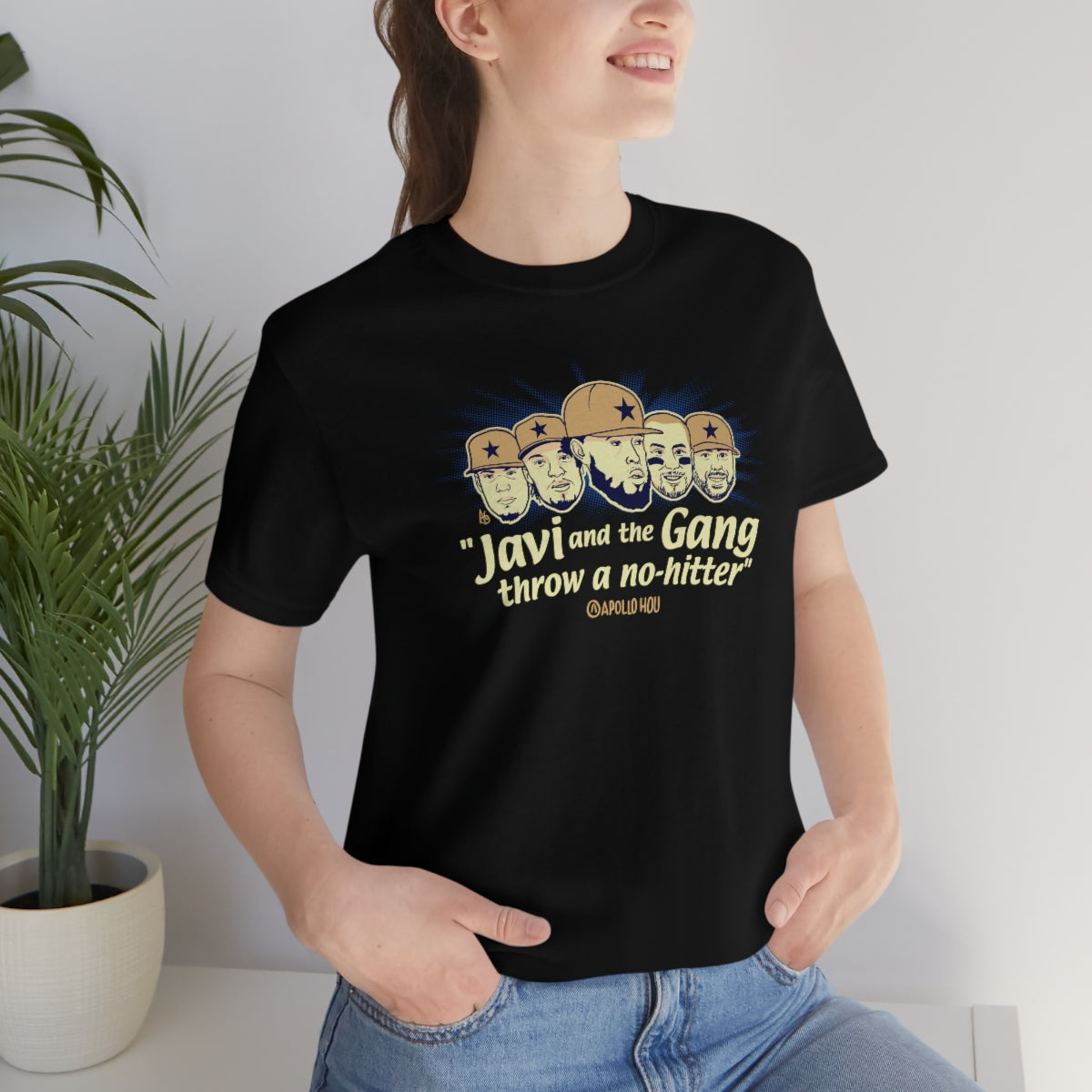 "Javi and the GANG throw a no-hitter" Unisex Jersey Tee