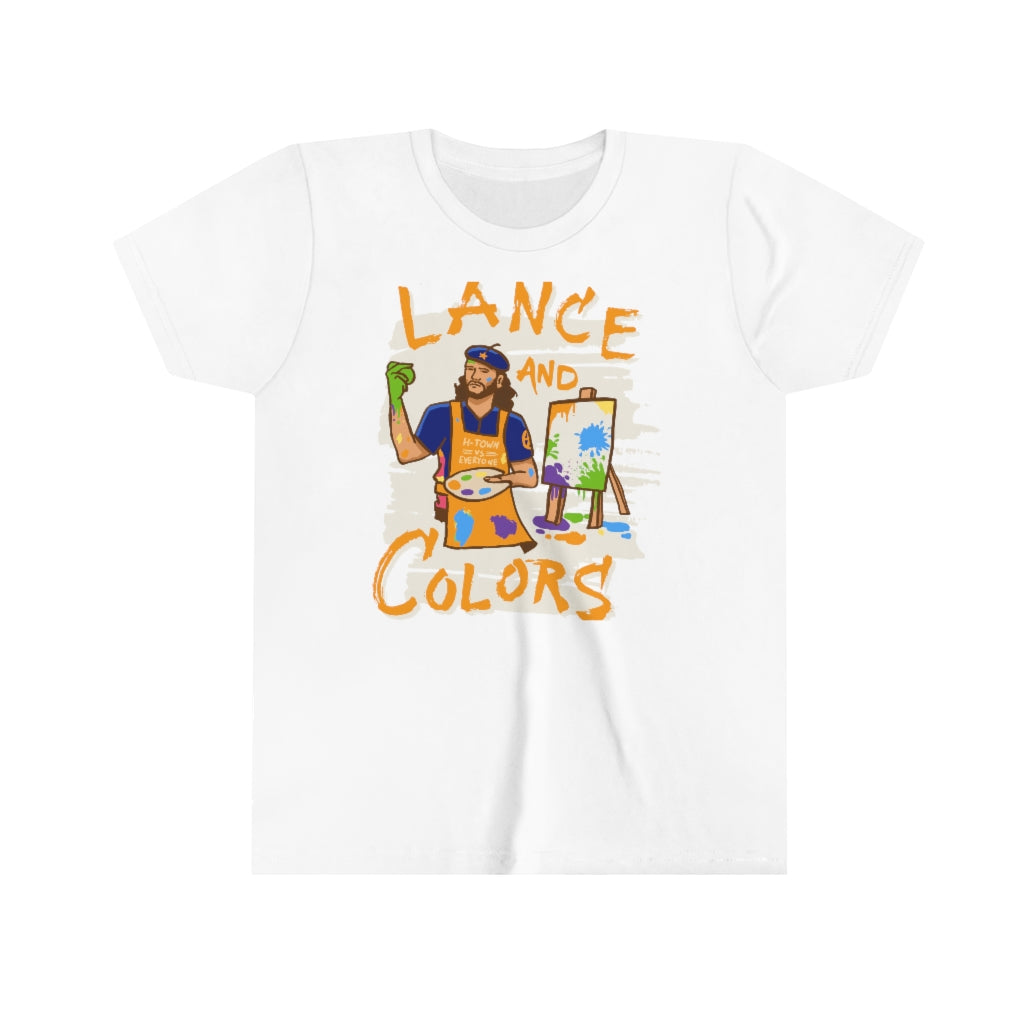 Lance And Colors Short Sleeve Kids Tee