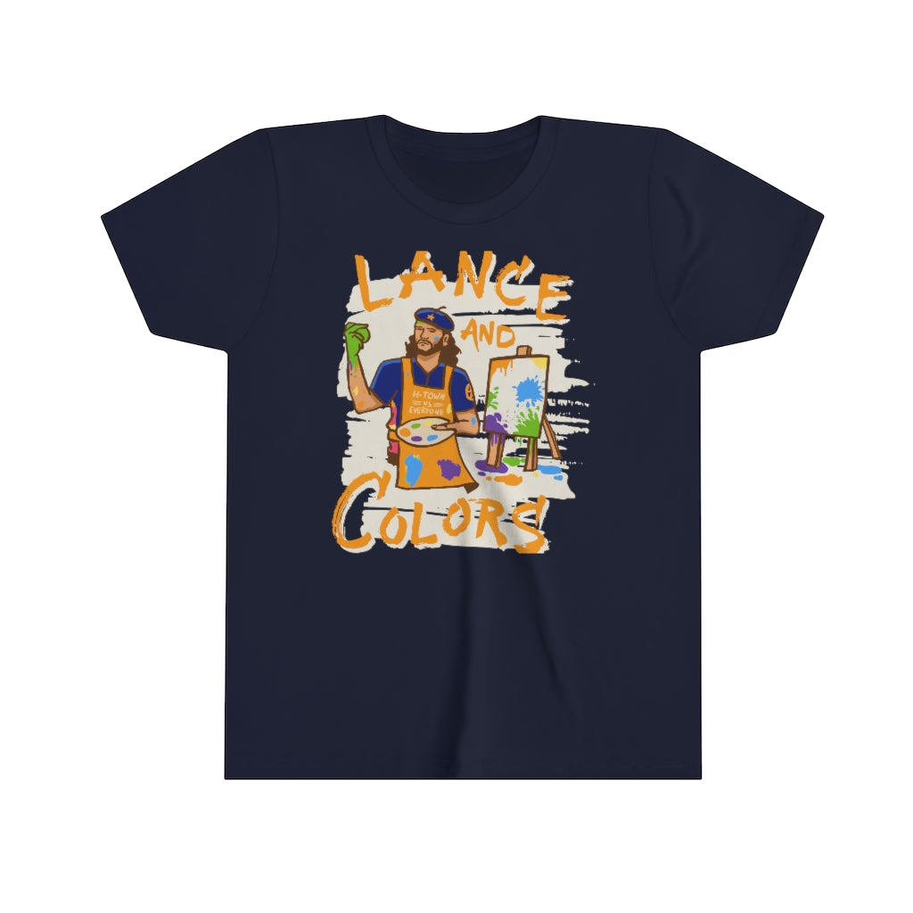 Lance And Colors Short Sleeve Kids Tee