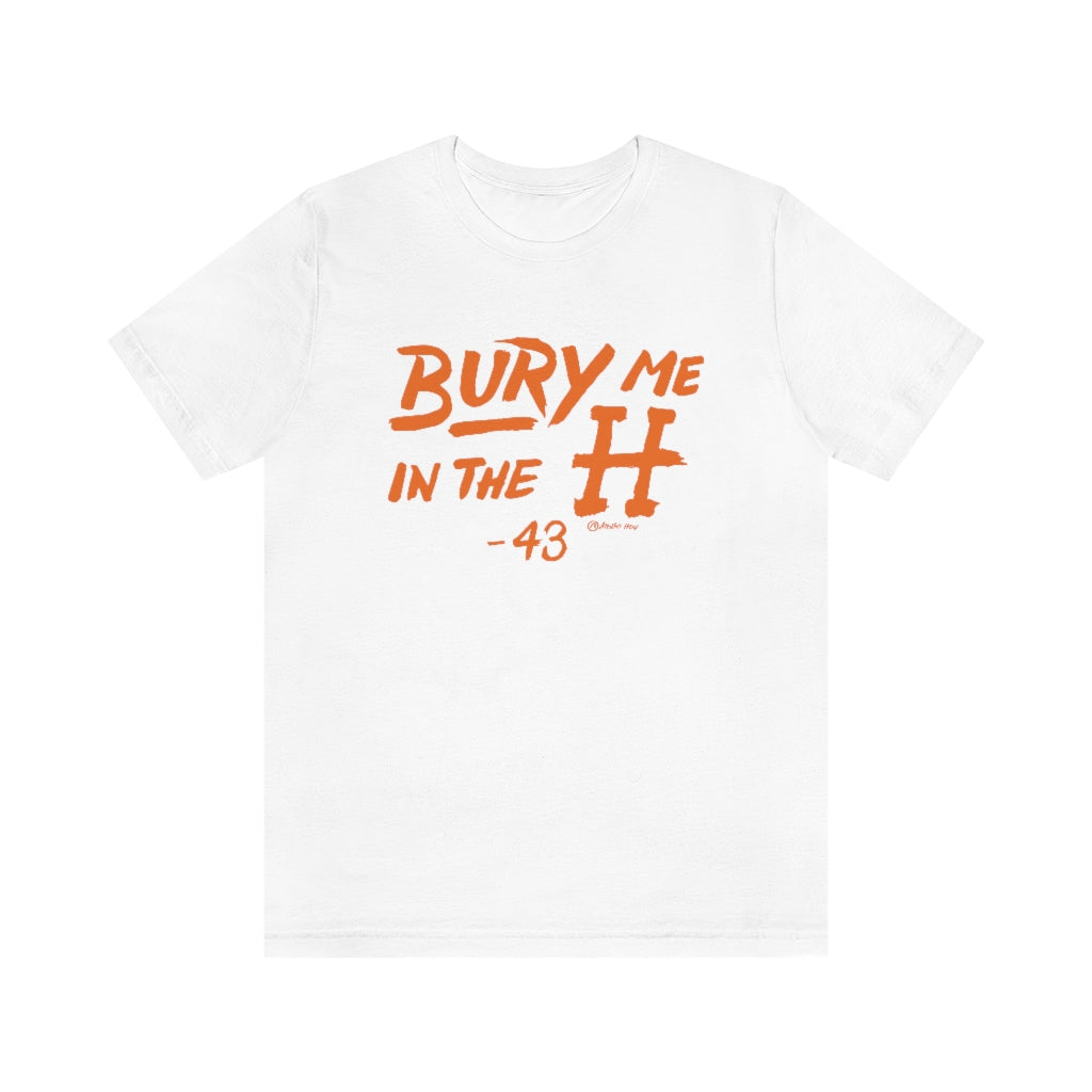 Bury Me In The H Unisex Jersey Short-Sleeve Tee