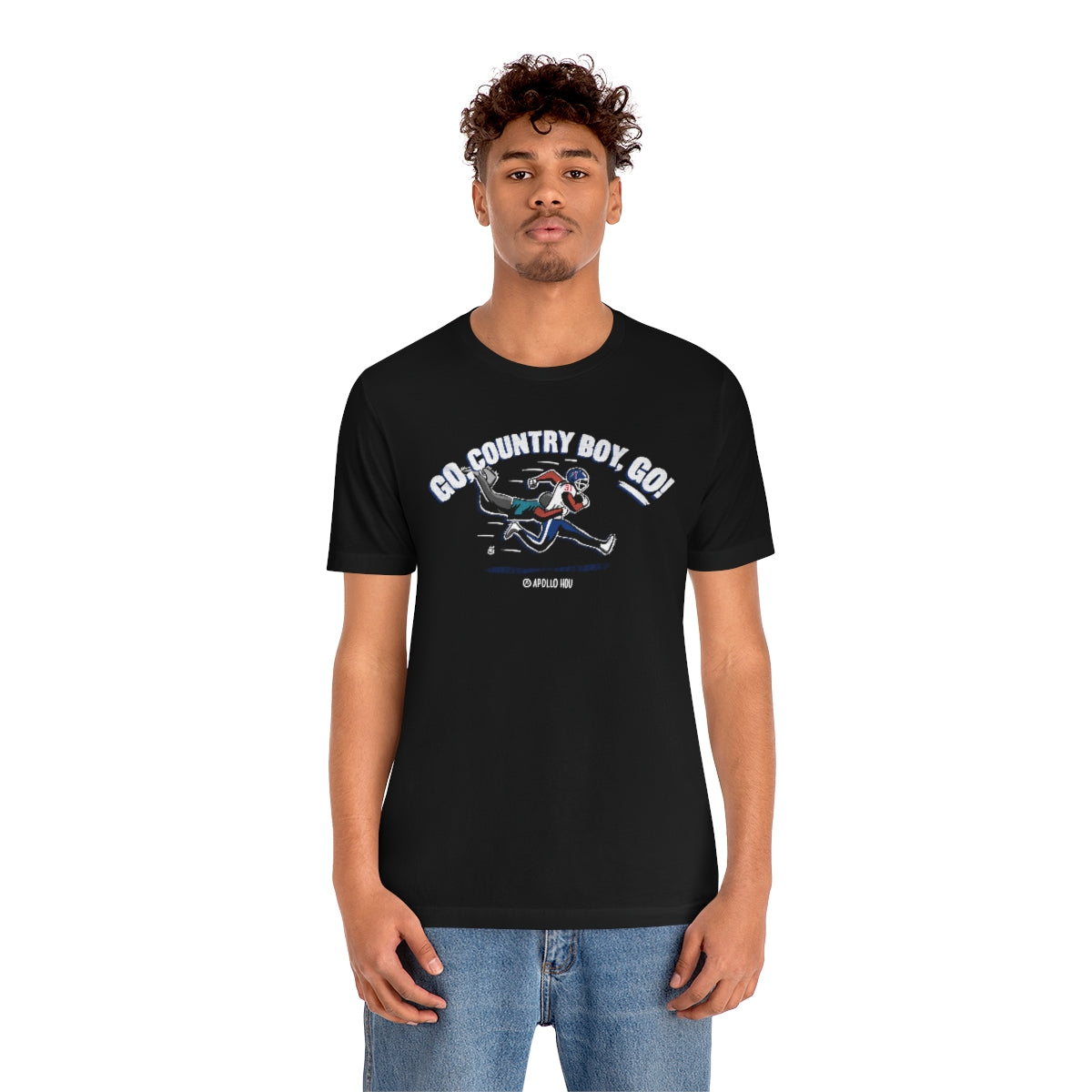 Go, Country Boy, Go! Unisex Jersey Tee