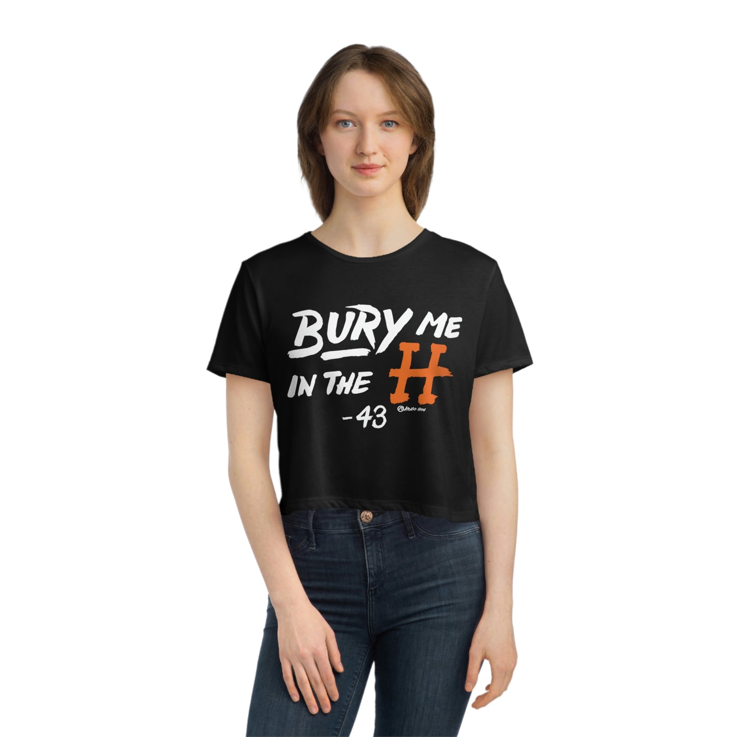 Bury Me In The H Cropped Tee