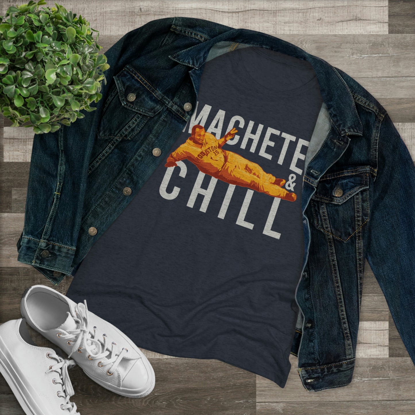 Machete & Chill Women's Triblend Tee