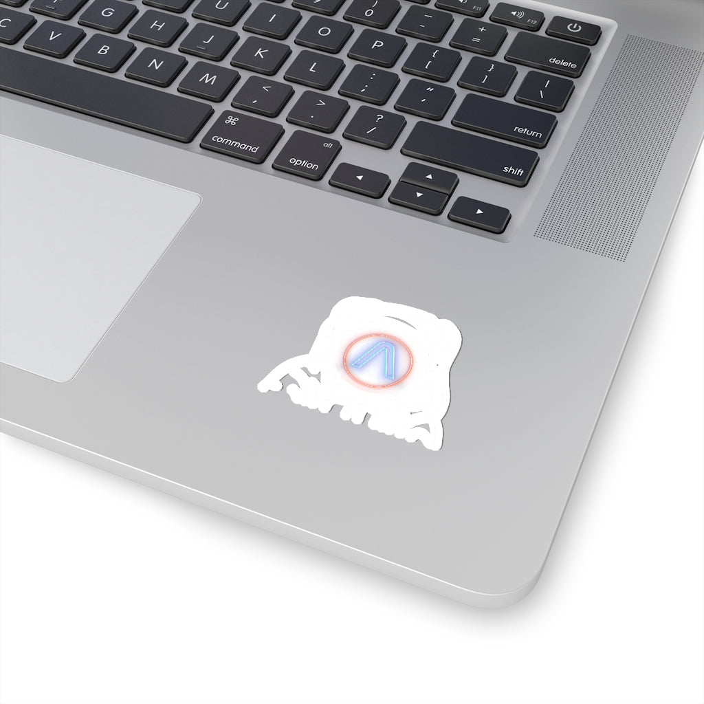 Apollo Spaceman Kiss-Cut Sticker